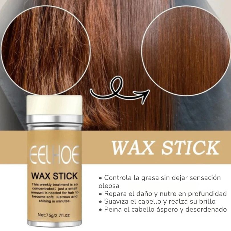 BARRA DE CERA FIJADORA PARA EL CABELLO- WAX STICK