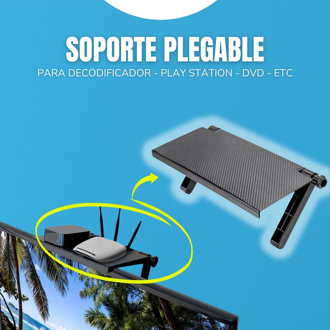 SOPORTE PLEGABLE PARA DECODIFICADOR