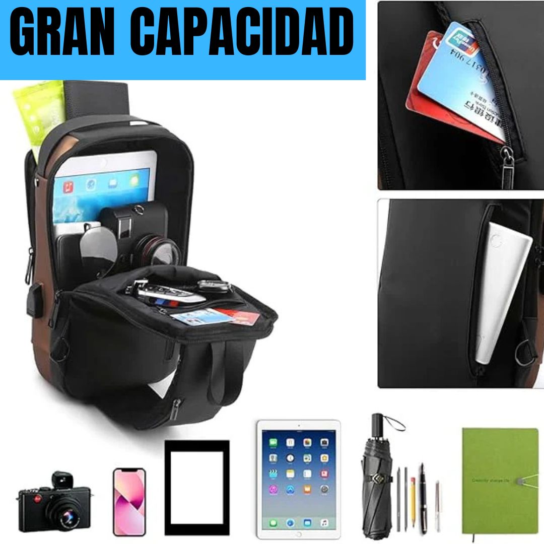 Bolso Anti Robo de Cuero - Seguridad y Estilo en Cada Paso