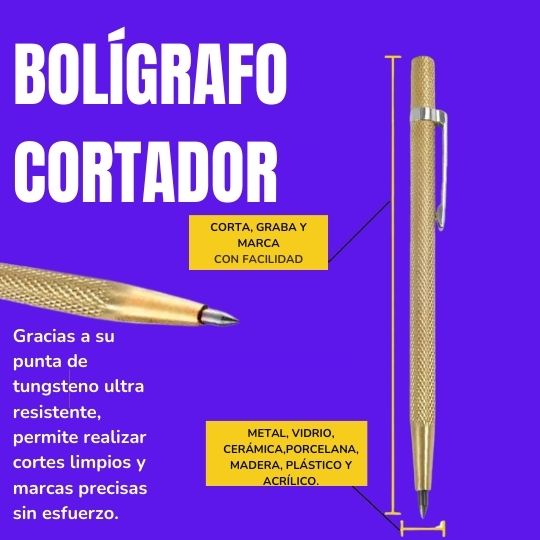 SlicerPen™ - Bolígrafo de corte de alta precisión para vidrio, madera, pisos y más