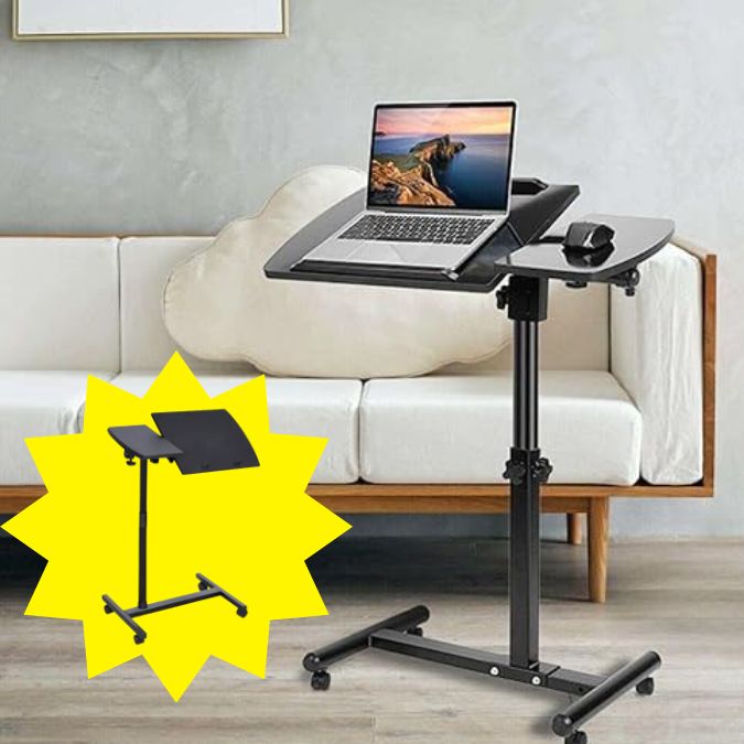 FlexiDesk Pro - Mesa Móvil Ajustable para Laptop